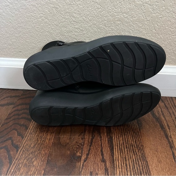 Clarks Collections By Clarks Kayleigh Mid Leather Ankle Boots Women Sz 7 comfort - Picture 10 of 16